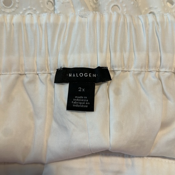 Halogen Cotten Eyelet Shorts NWT - Picture 5 of 7